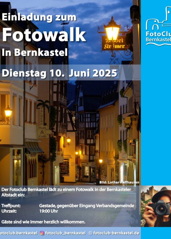 Fotowalk am Dienstag 10. Juni 2025
