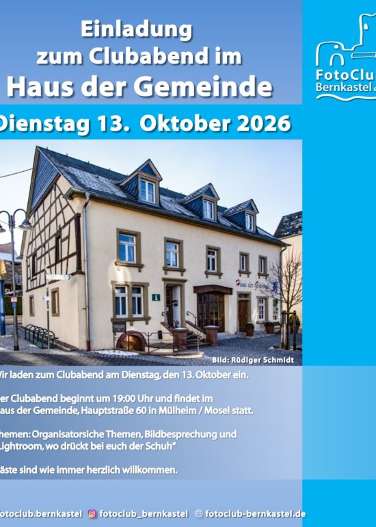 2026-10-13 Clubabend